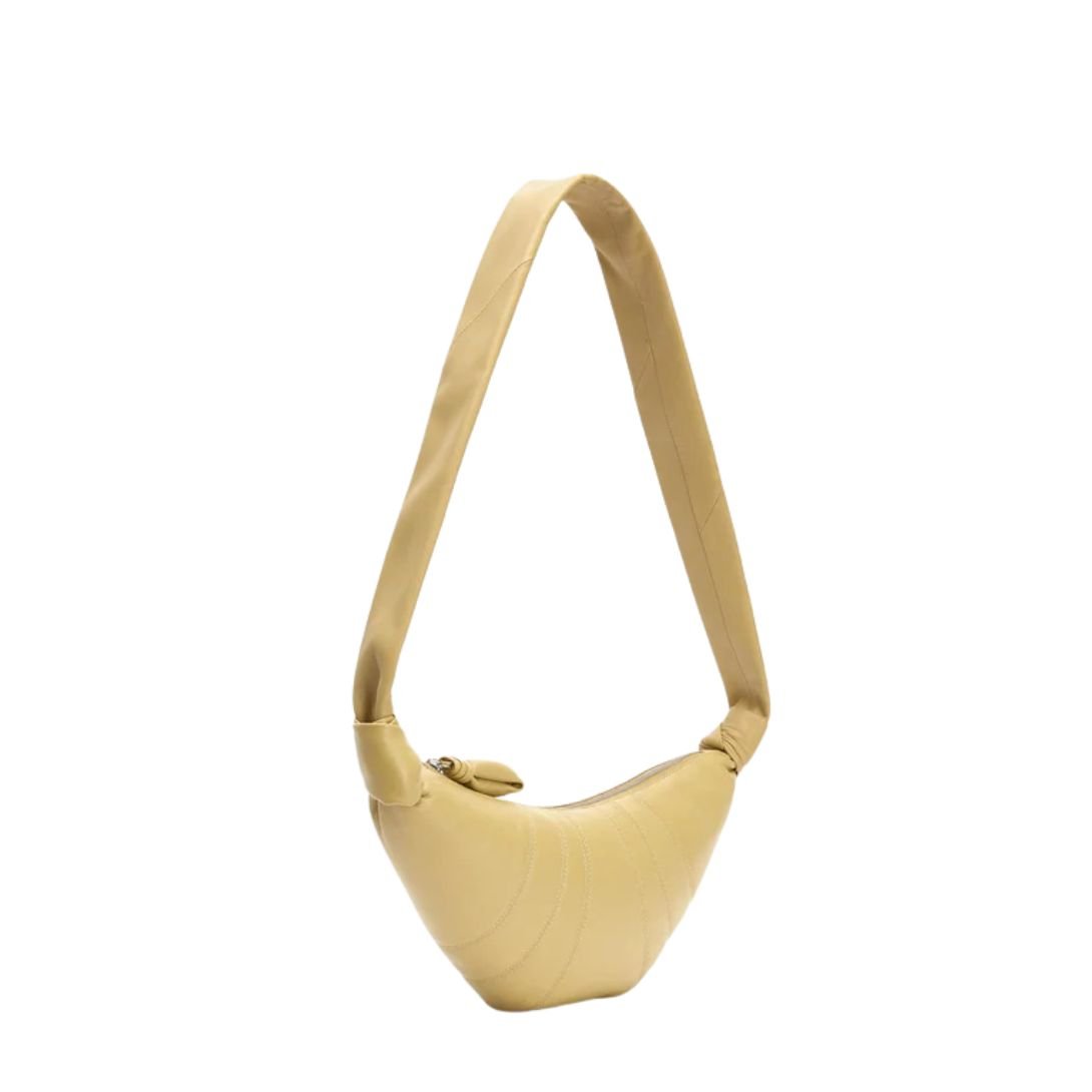 LEMAIRE CROISSANT SMALL SHOULDER BAG GINGER