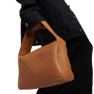 KHAITE ELENA LEATHER TOTE BAG