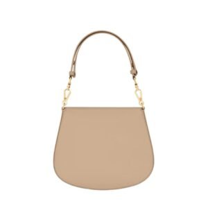 SAINT LAURENT WOMEN’S VOLTAIRE TOP HANDLE IN DK TOFFEE