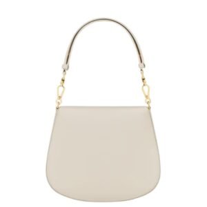 SAINT LAURENT WOMEN’S VOLTAIRE TOP HANDLE IN BOX BLANC VINATGE