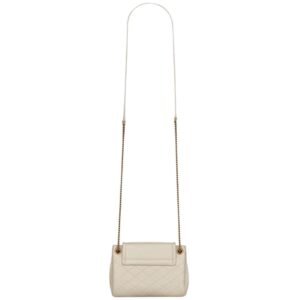 WOMEN SAINT LAURENT MINI NOLITA IN LAMBSKIN BLANC VINATGE