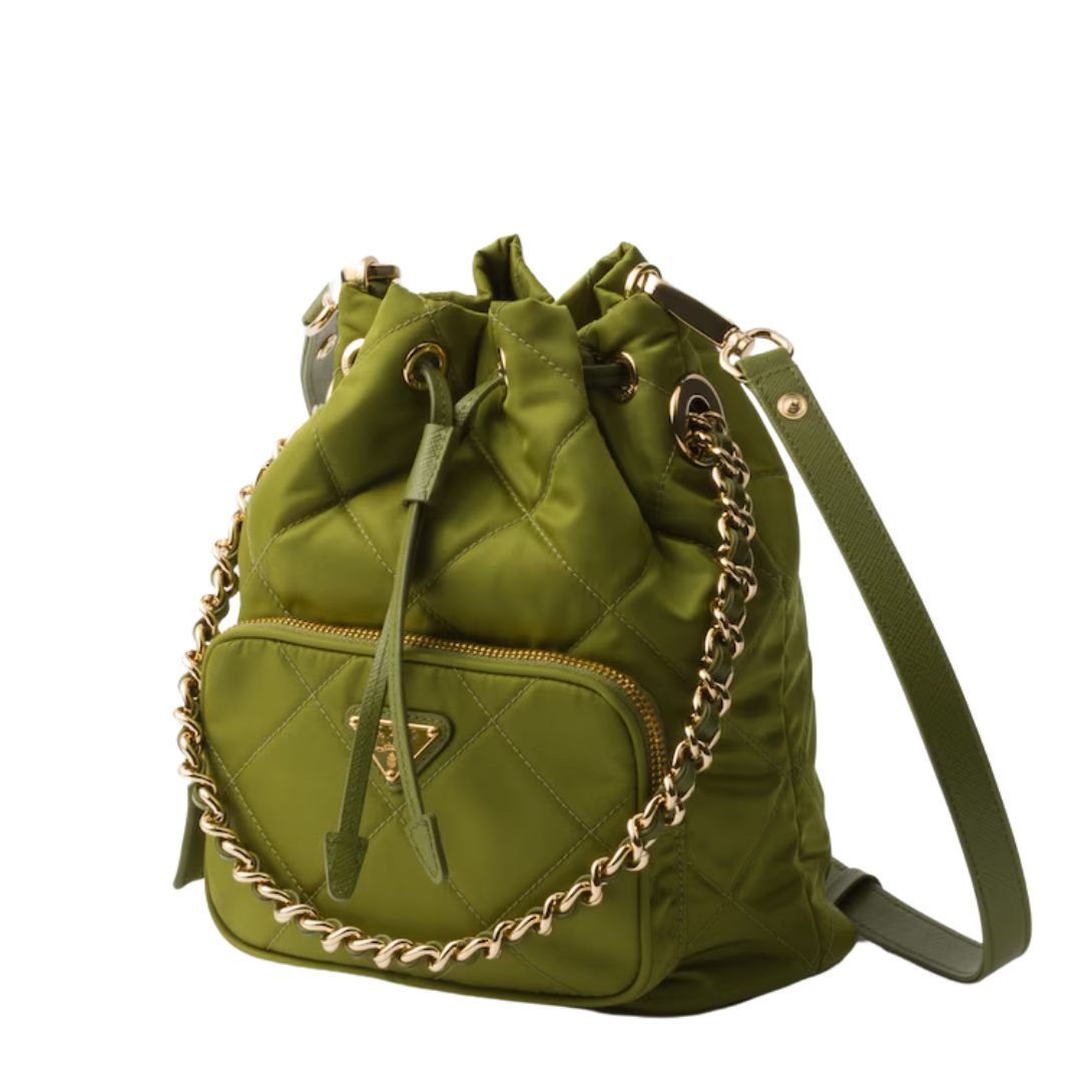 PRADA RE-EDITION 1995 SHOULDER BAG WOMEN IVY GREEN