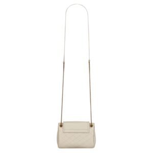 SAINT LAURENT WOMEN’S MINI NOLITA IN LAMBSKIN BLANC VINTAGE