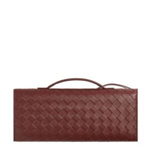 BOTTEGA VENETA WOMENS ANDIAMO CLUTCH SAPELE