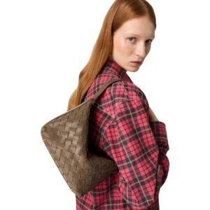 BOTTEGA VENETA WOMENS WALLACE INTRECCIATO PINECONE
