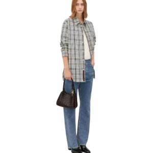 BOTTEGA VENETA PARACHUTE SMALL INTRECCIATO LEATHER SHOULDER BAG FONDANT