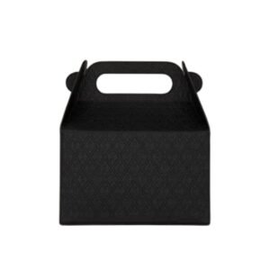 SAINT LAURENT TAKE AWAY BOX IN LEATHER BLACK