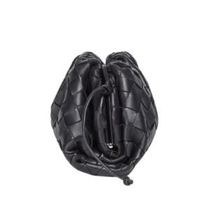 BOTTEGA VENETA MINI POUCH NERO