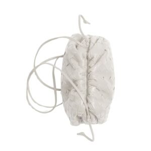 BOTTEGA VENETA MINI POUCH CHALK