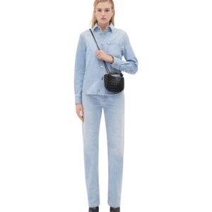 WOMAN BOTTEGA VENETA BABY SARDINE BLACK