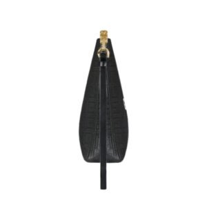 GIVENCHY WOMEN’S TRAVEL POUCH IN 4G COATED CANVAS BLACK