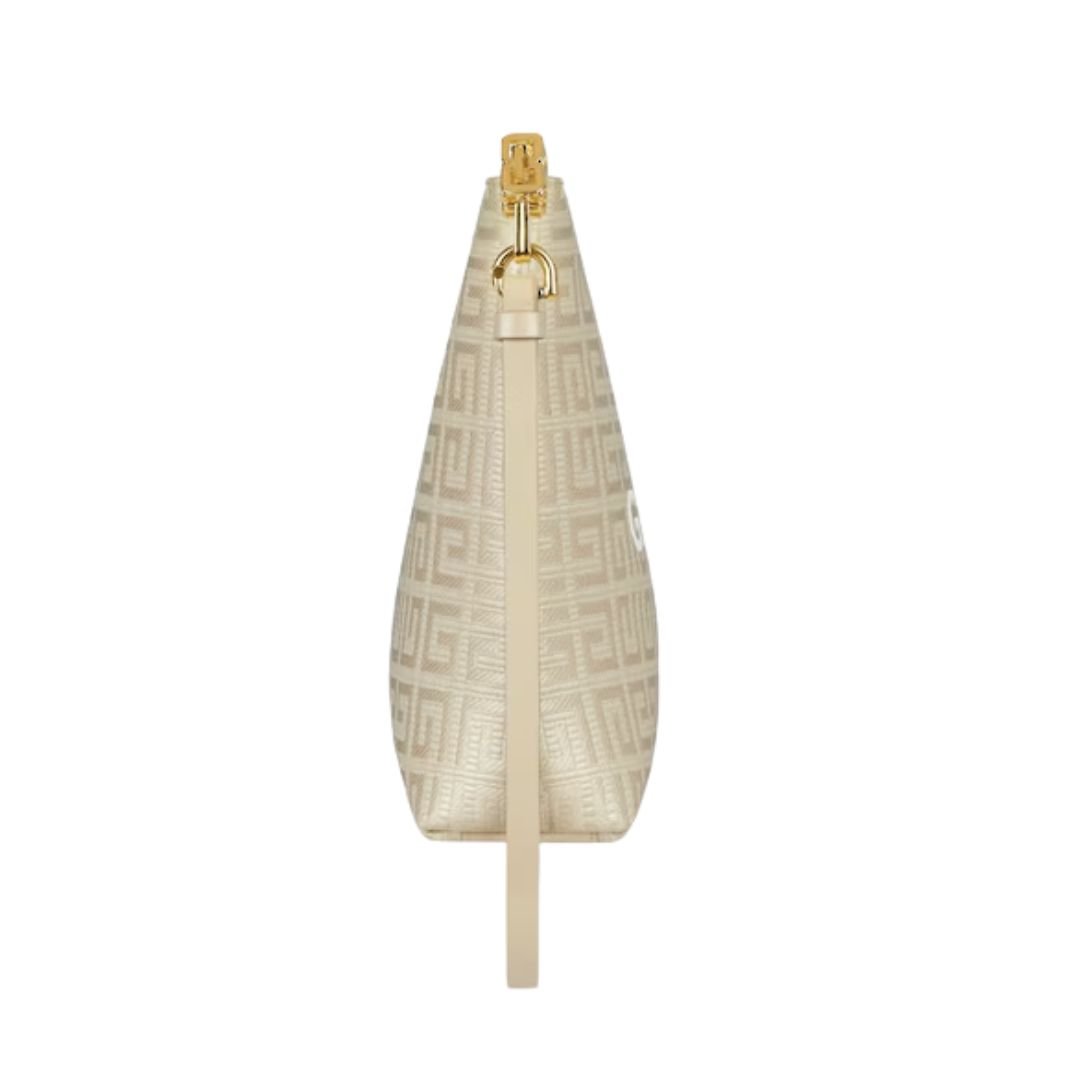 GIVENCHY WOMEN'S TRAVEL POUCH IN 4G COATED CANVAS NATURAL BEIGE