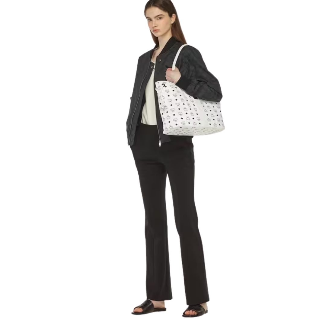 MCM LIZ SHOULDER BAG WHITE