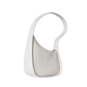THE ROW WOMEN’S HALF MOON SHOULDER BAG IVORY