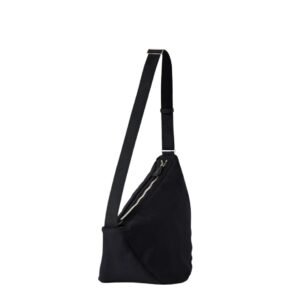 THE ROW TWO SLOUCHY BANANA BAG BLACK