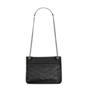 SAINT LAURENT WOMEN’S NIKI BABY SHOULDER BAG BLACK