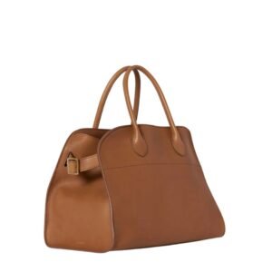 THE ROW SOFT MARGAUX 12 BAG CUIR