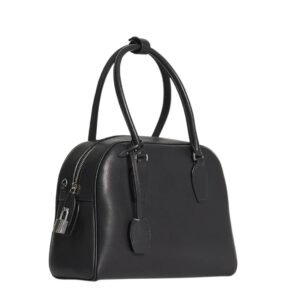 THE ROW INDIA 10.00 BAG IN LEATHER BLACK
