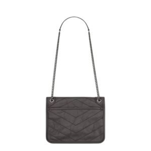 SAINT LAURENT NIKI BABY SHOULDER BAG WOMEN STORM
