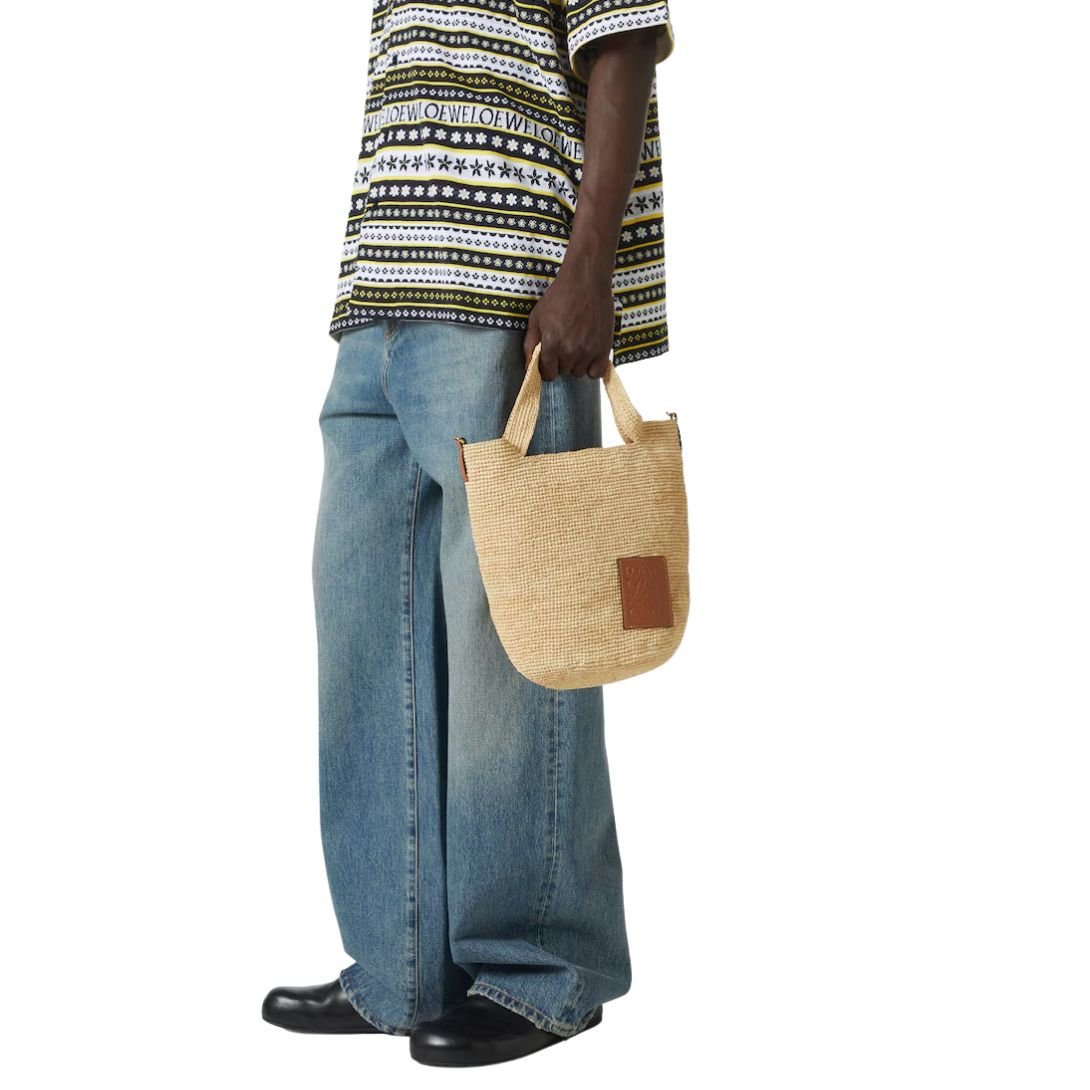 LOEWE WOMEN'S X PAULA'S IBIZA SLIT MINI TOTE BAG