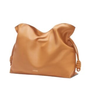 LOEWE WOMEN’S FLAMENCO LARGE BAG WARM DESERT