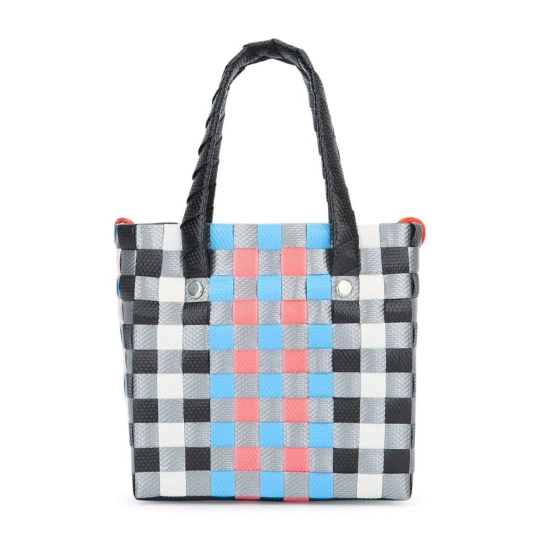 MARNI KIDS INTERWOVEN-DESIGN TOTE BAG
