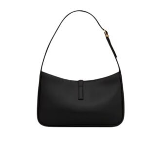 SAINT LAURENT LE 5 À 7 SHOULDER BAG IN SMOOTH LEATHER BLACK