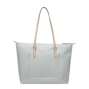 WOMENS RALPH LAUREN NYLON MEDIUM KEATON TOTE AQUA PEARL