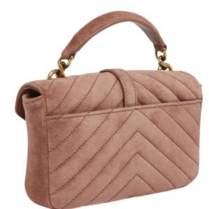 WOMEN SAINT LAURENT COLLEGE MINI IN SUEDE