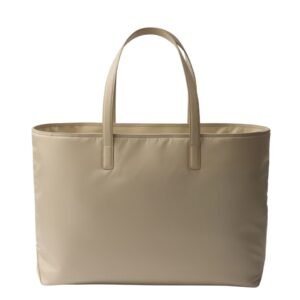 PRADA LARGE RE-EDITION 1978 TOTE BAG WOMEN DESERT BEIGE