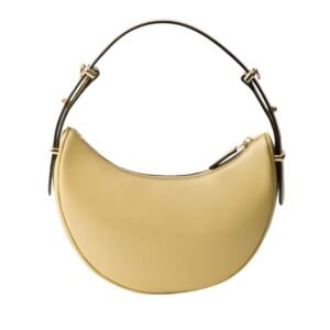 PRADA WOMEN’S ARQUÉ LEATHER SHOULDER BAG VANILLA