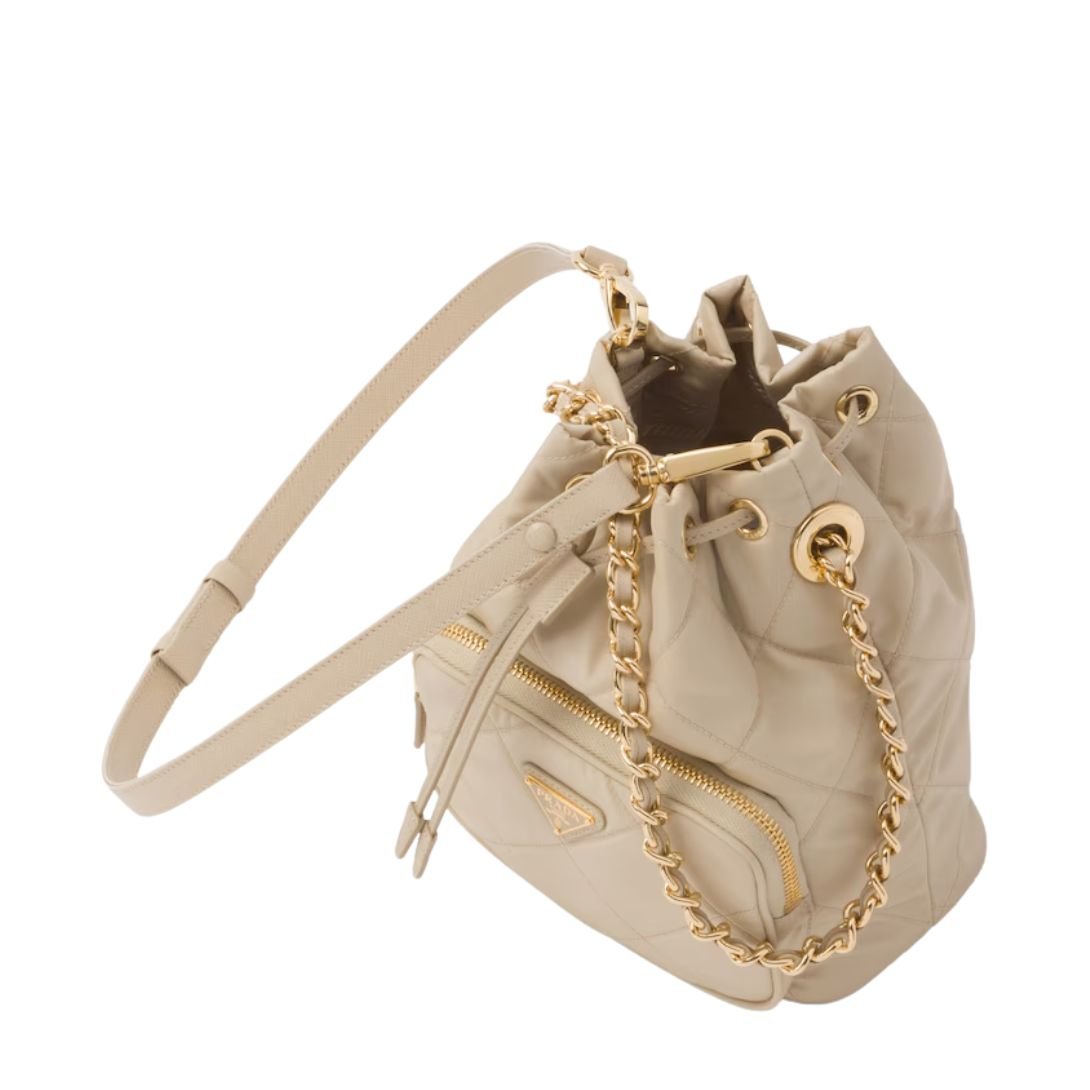 PRADA RE-EDITION 1995 SHOULDER BAG WOMEN DESERT BEIGE