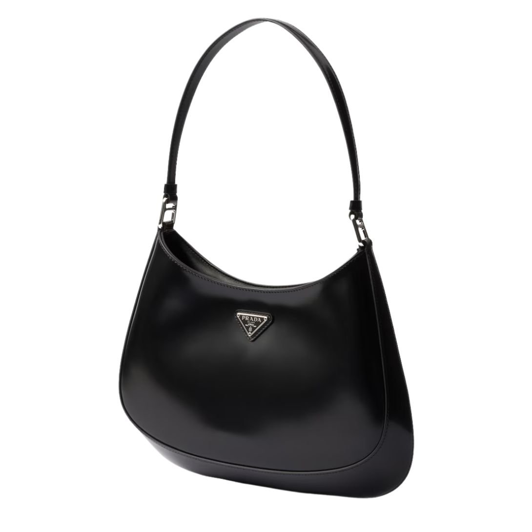 PRADA CLEO SHOULDER BAG WOMEN BLACK