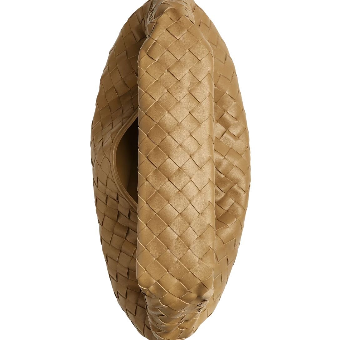 BOTTEGA VENETA WOMENS HOP DARK PRALINE