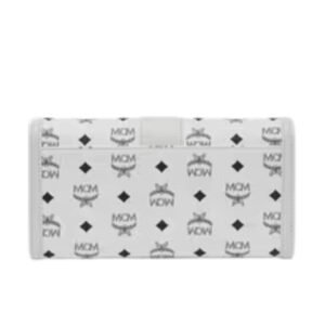 MCM LARGE TRACY CHAIN WALLET WHITE