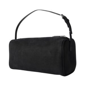 THE ROW 90’S BLACK NUBUCK BAG BLACK