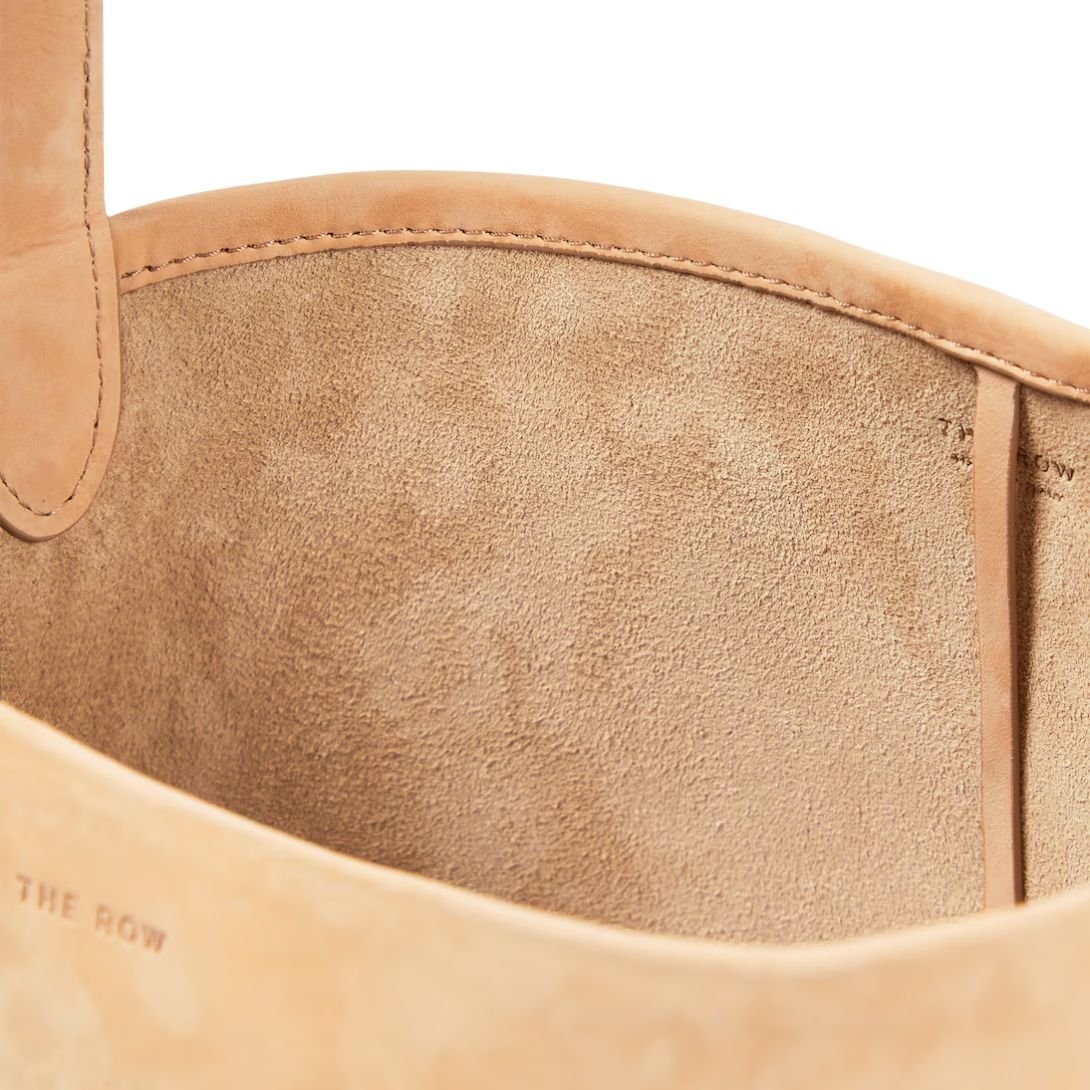 THE ROW SMALL N/S PARK SUEDE TOTE BAG