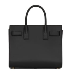 SAINT LAURENT WOMEN’S SAC DE JOUR NANO LEATHER BLACK