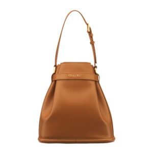 DIOR MEDIUM C’EST DIOR BAG CD-EMBOSSED CALFSKIN WOMEN GOLDEN