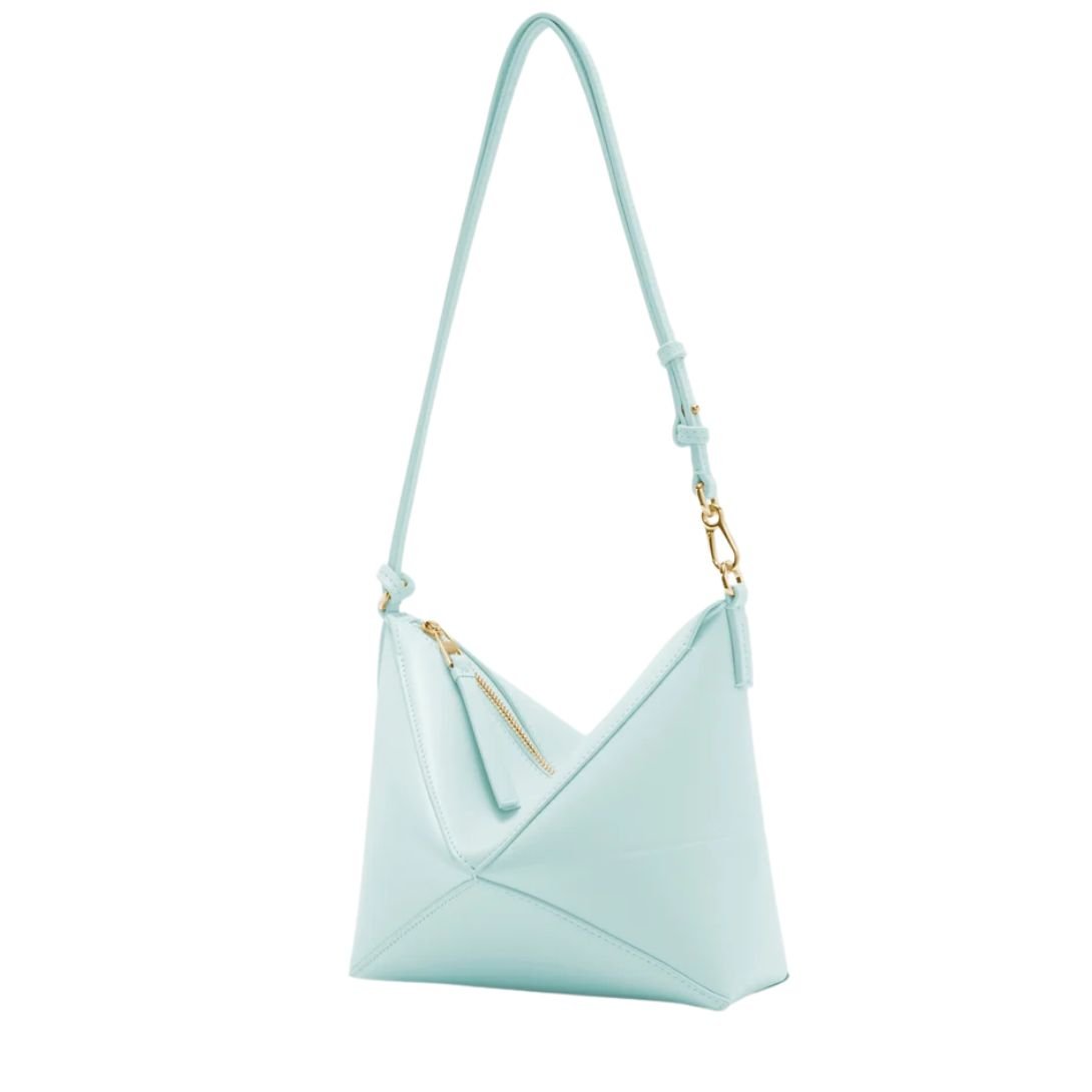 WOMAN LOEWE PUZZLE FOLD POUCH BLUE ICEBERG