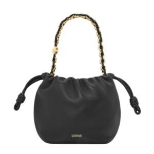 LOEWE WOMEN’S MINI FLAMENCO BLACK