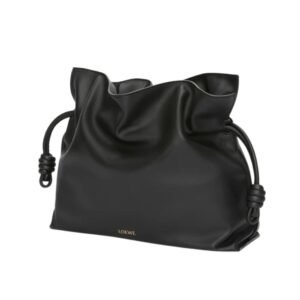 LOEWE WOMEN’S FLAMENCO LARGE BAG BLACK