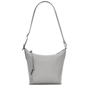 MAN LOEWE CUBI CROSSBODY SMALL BAG ASPHALT GREY