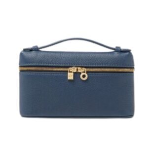 LORO PIANA EXTRA POCKET MINI POUCH OCEAN HEART