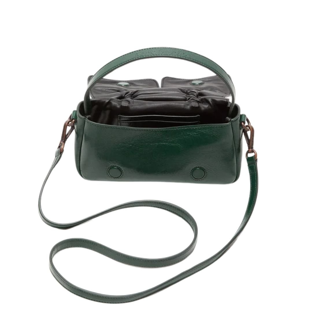 ACNE STUDIOS MULTIPOCKET MICRO BAG DARK GREEN