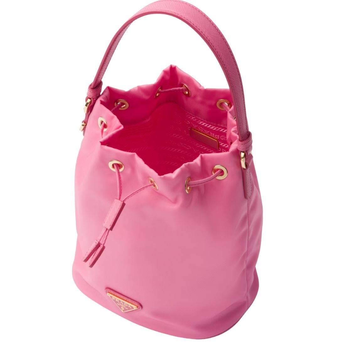 PRADA WOMEN'S MINI RE-EDITION 1978 BAG BEGONIA PINK