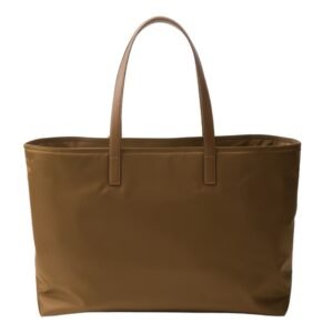 PRADA LARGE RE-EDITION 1978 TOTE BAG WOMEN CORK BEIGE