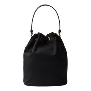 PRADA RE-NYLON BUCKET BAG WOMEN BLACK