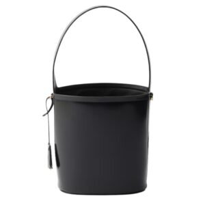 PRADA MINI LEATHER BUCKET BAG WOMEN