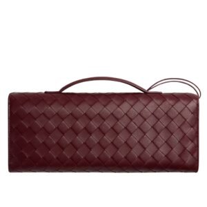 BOTTEGA VENETA WOMENS ANDIAMO CLUTCH BAROLO